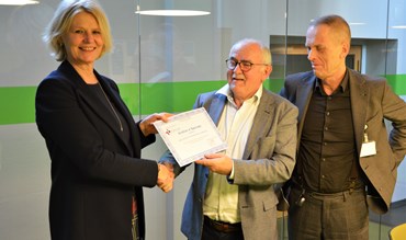 Ontvangst Certificaat Van Waardering 16Jan2020